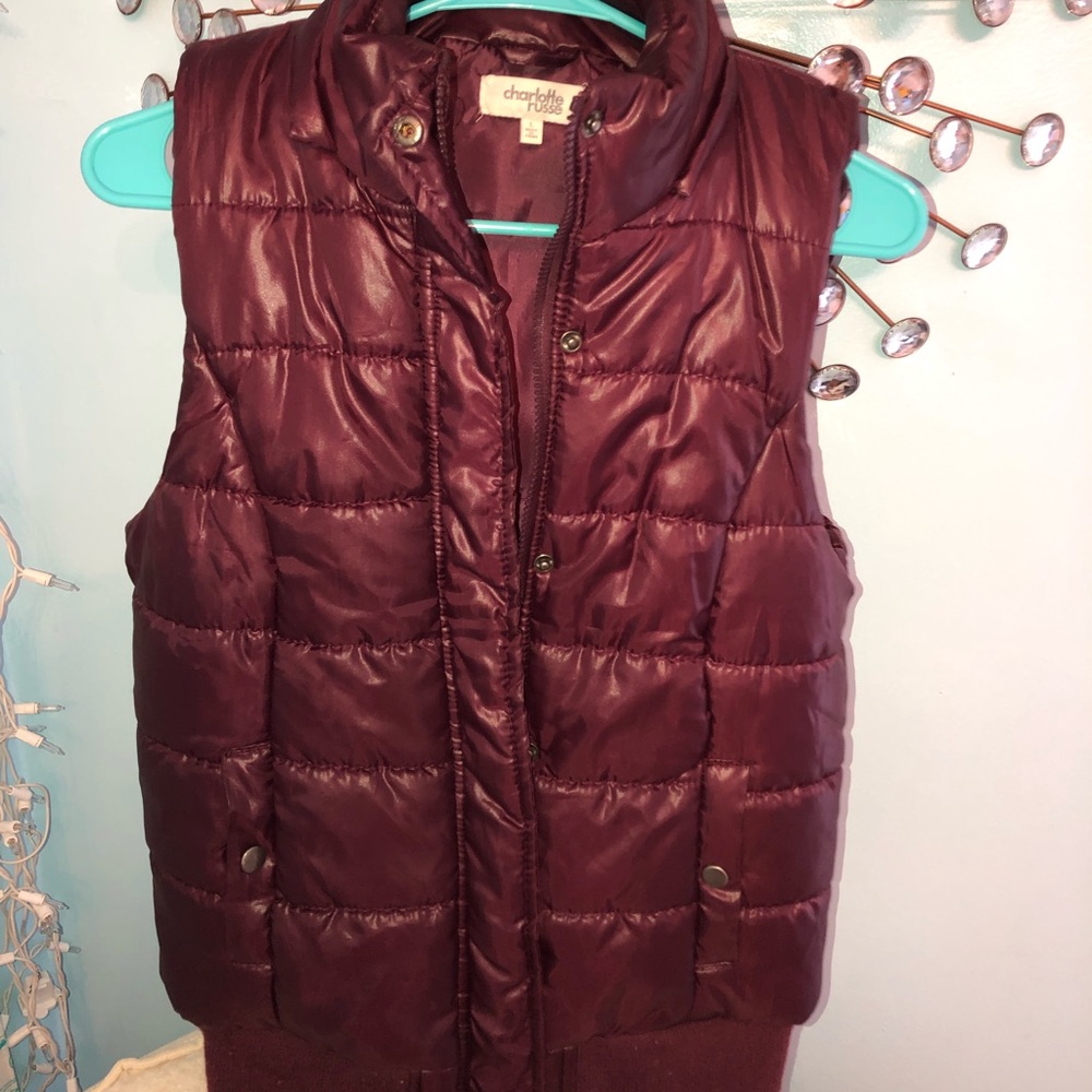 Charlotte Russe Puffy Vest